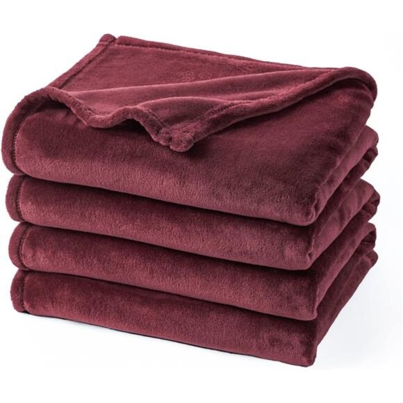 Ultra Soft Fleece Blanket King Size, No Shed No Pilling Luxury Plush Cozy - Picture 1 of 7